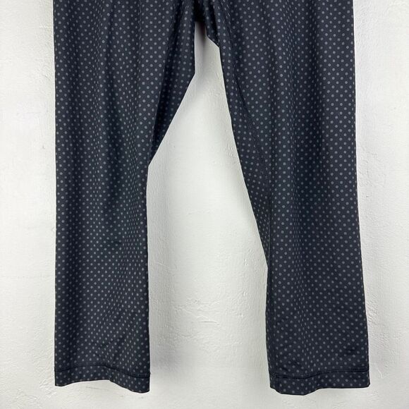 Lululemon Wunder Under Leggings‎ Teeny Dot Black 21” Size 8 Polka Dot Print - Picture 3 of 7